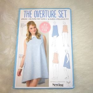 Simply Sewing, The Overture Set, dress & blouse in bust 33.5 in - 54.5 in